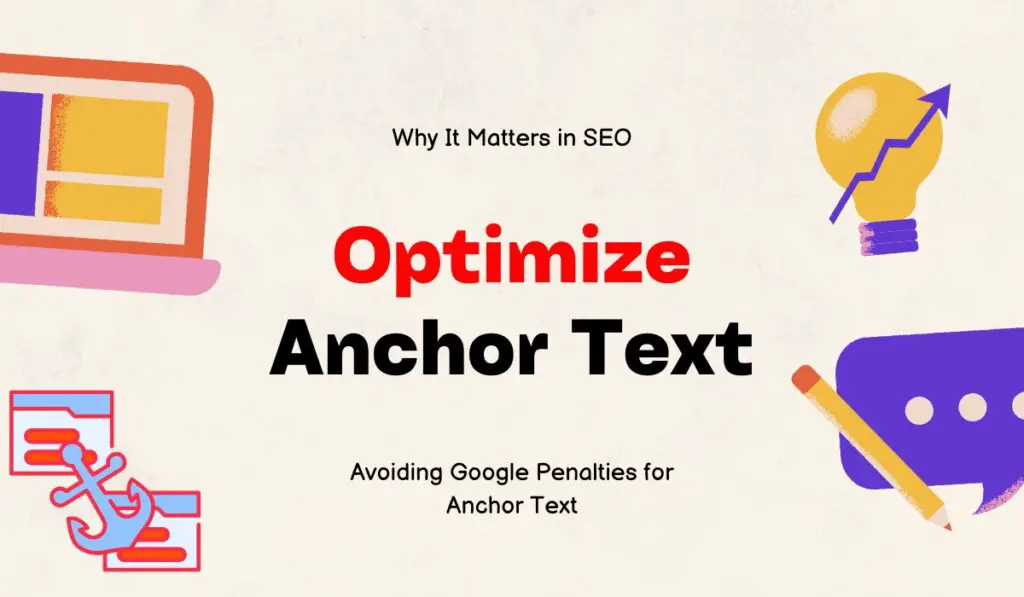 Optimize Anchor Text
