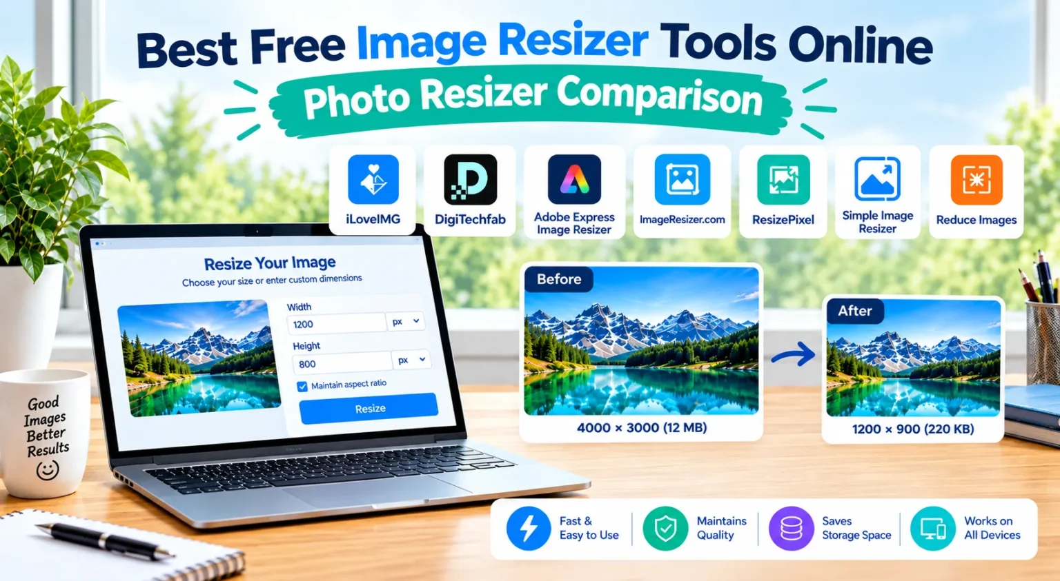 Free Photo Resizer Tools to Resize Images Online