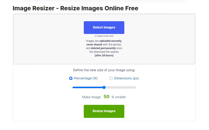 Simple Image Resizer
