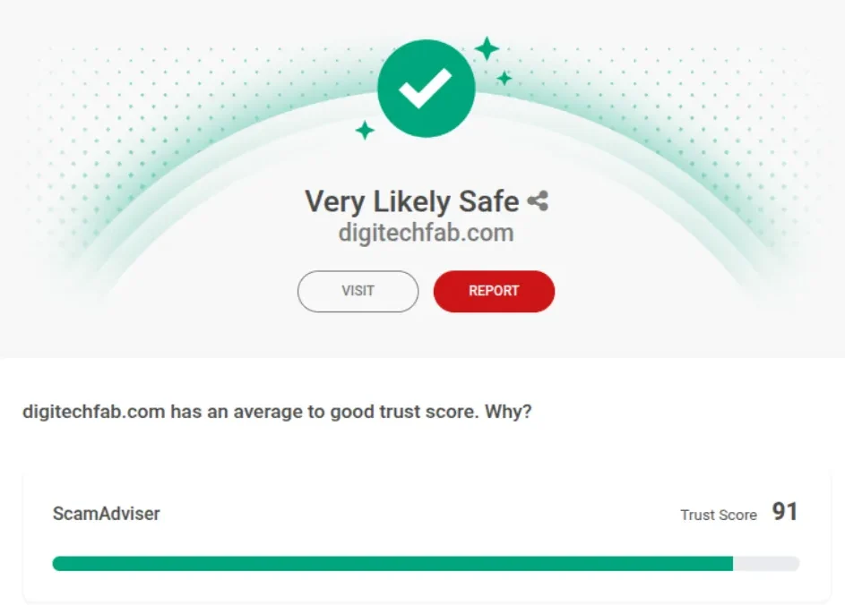 DigiTechfab Trust Factor